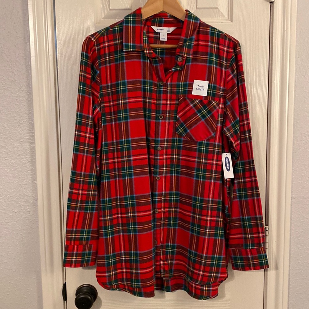 Old Navy Plaid Tunic